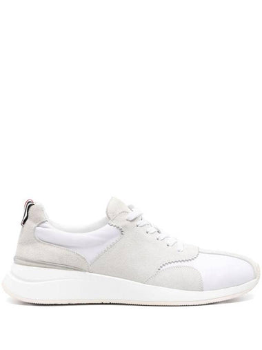 Sprinter Panel Low Top Sneakers White - THOM BROWNE - BALAAN 1