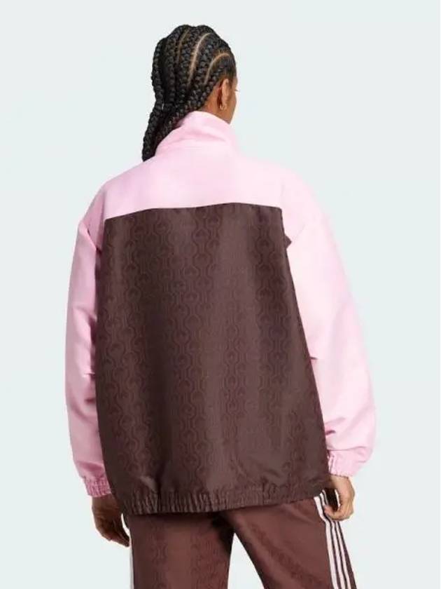 adidas 70s oversized track jacket pink JN8301 - ADIDAS - BALAAN 2