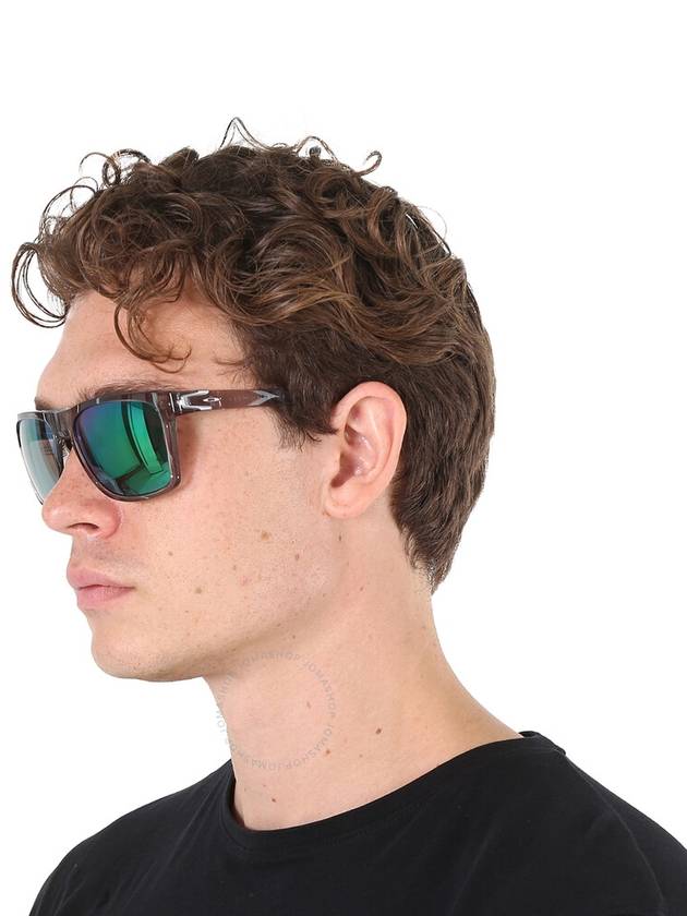 Oakley Leffingwell Prizm Jade Polarized Rectangular Men's Sunglasses OO9100 910010 57 - OAKLEY - BALAAN 3