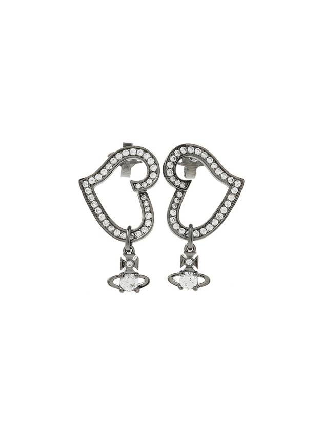 Belinda Earrings Ruthenium - VIVIENNE WESTWOOD - BALAAN 2