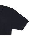 Men's Invader Sleeve Pique Shirt P1T336 BLACK - COMME DES GARCONS - BALAAN 4