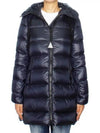 Suyen Down Long Padding Navy - MONCLER - BALAAN 6