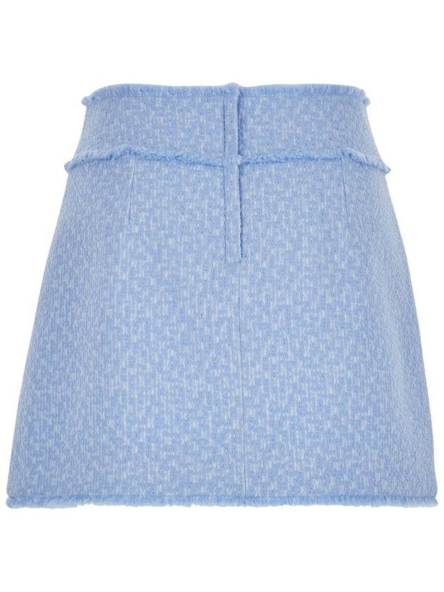 Tweed H line skirt blue - DOLCE&GABBANA - BALAAN 3