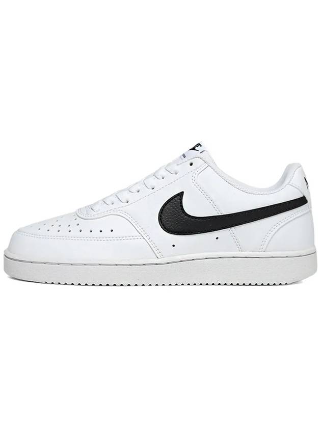 Court Vision Next Nature Low Top Sneakers White Black - NIKE - BALAAN 7