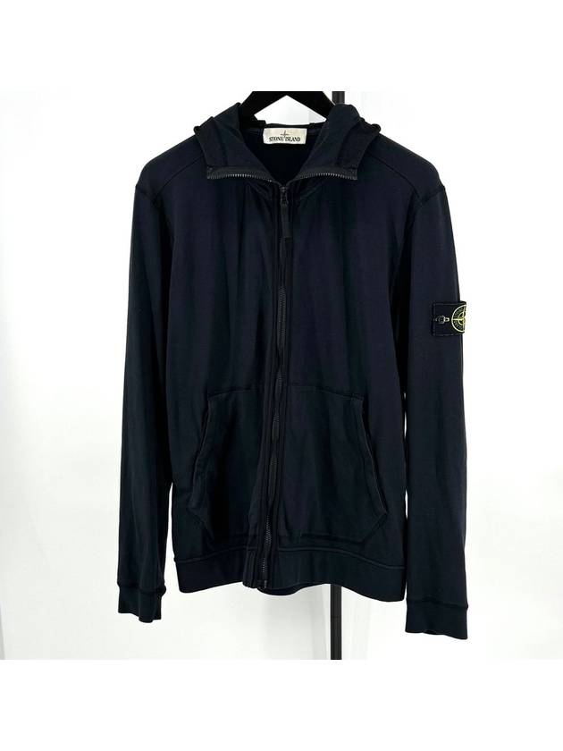 Hooded zip up navy size L - STONE ISLAND - BALAAN 1