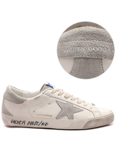 Super Star Suede Leather Low Top Sneaker White - GOLDEN GOOSE - BALAAN 2