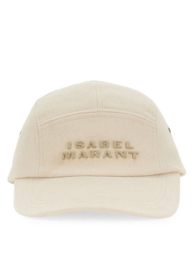 Tedji Ball Cap Ecru - ISABEL MARANT - BALAAN 2