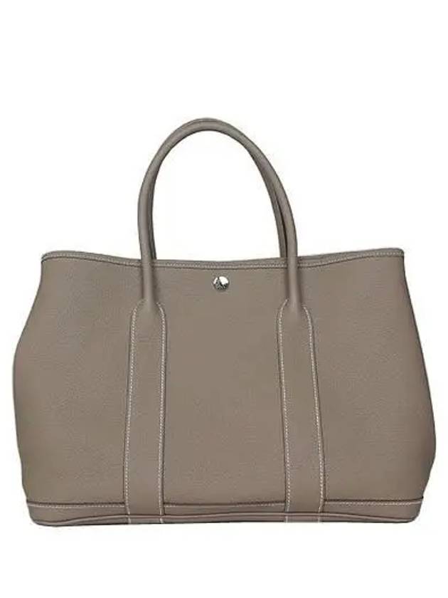 silver tote bag - HERMES - BALAAN 2