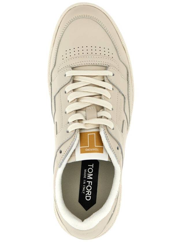 Leather Sneakers Low Top Sneakers White - TOM FORD - BALAAN 5