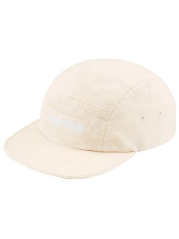 Washed Chino Twill Camp Cap Natural FW23H61 - SUPREME - BALAAN 1