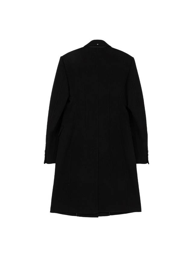 Sportmax Morgana Wool Double Coat Black - MAX MARA - BALAAN 6