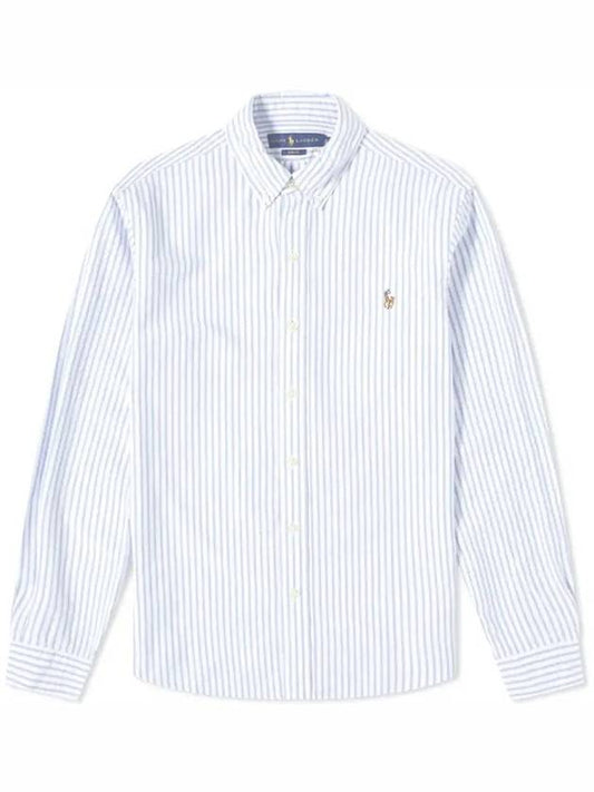 Polo pony striped oxford shirt 710804255 - POLO RALPH LAUREN - BALAAN 2