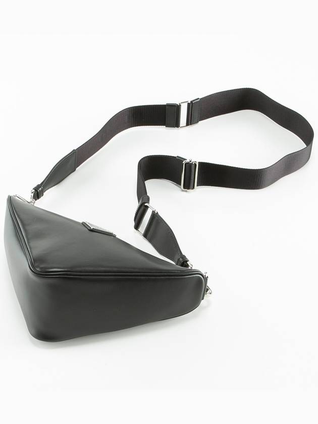 triangle leather bag - PRADA - BALAAN 2