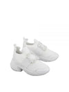 Viv Run Strass Buckle Low Top Sneakers White - ROGER VIVIER - BALAAN 2