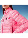 Women's Vinzier Short Down Jacket Pink - MONCLER - BALAAN 6