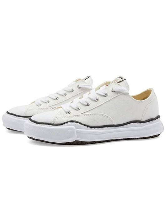 Peterson OG Sole Canvas Low Sneakers White - MAISON MIHARA YASUHIRO - BALAAN 2