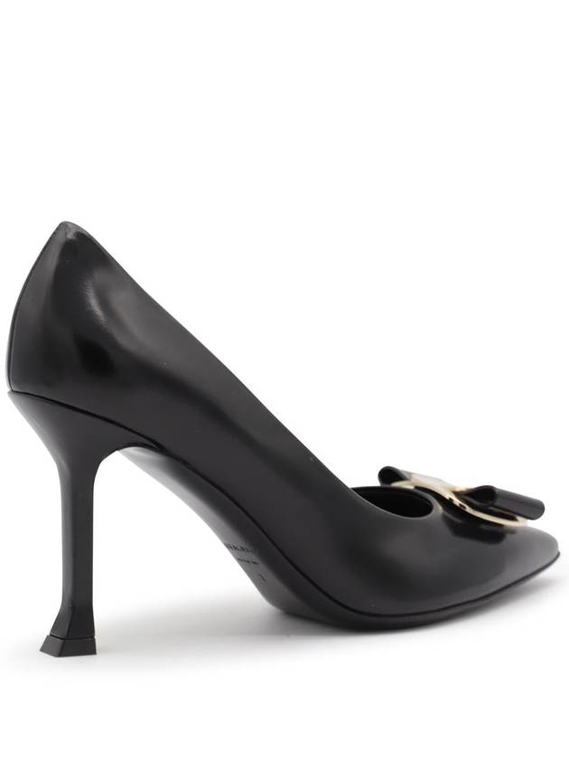 Ferragamo With Heel Black - SALVATORE FERRAGAMO - BALAAN 3