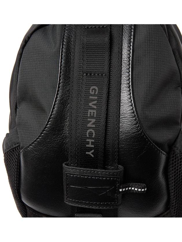 G-Trail Nylon Leather Sling Cross Bag Black - GIVENCHY - BALAAN 8