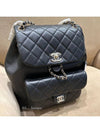 Duma One Pocket Backpack Medium Black AS3618 - CHANEL - BALAAN 5