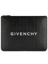 Signature Logo 4G Monogram Clutch Bag Black - GIVENCHY - BALAAN 1