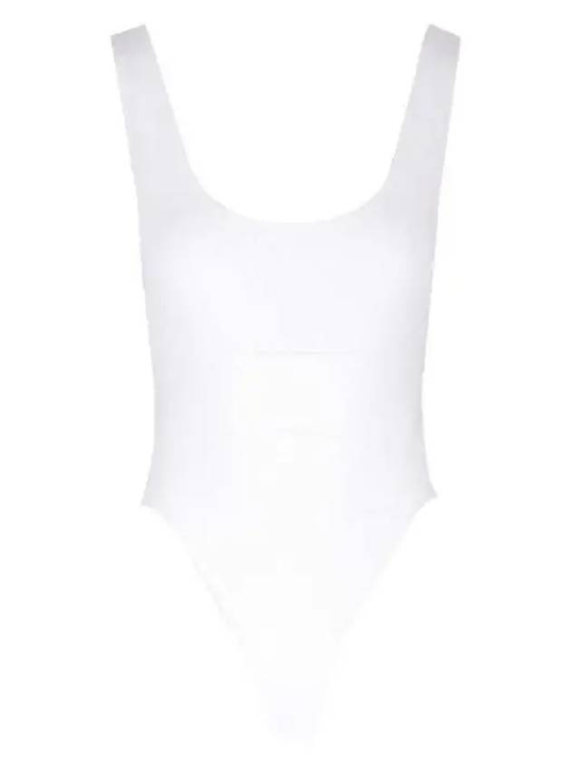 Cut-Out Bodysuit White - ALAIA - BALAAN 2