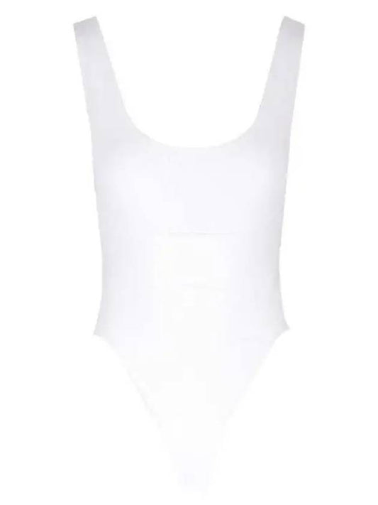 Cut-Out Bodysuit White - ALAIA - BALAAN 2