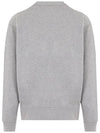 Mikoy Logo Cotton Sweatshirt Grey - ISABEL MARANT - BALAAN 4