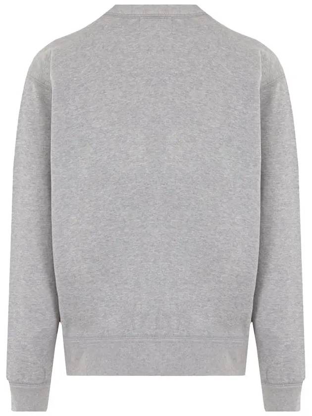 Mikoy Logo Cotton Sweatshirt Grey - ISABEL MARANT - BALAAN 4