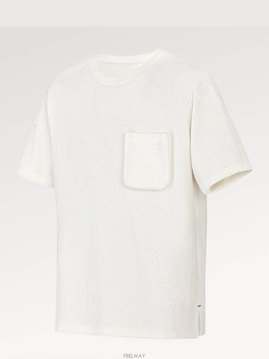 1A5VI5 Signature 3D Pocket Monogram Short Sleeve - LOUIS VUITTON - BALAAN 2