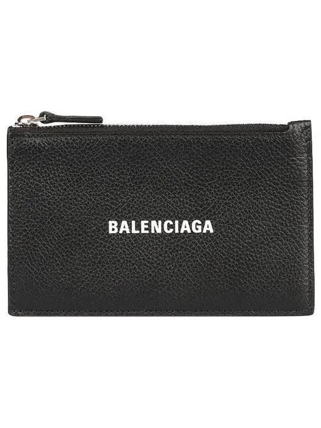 Logo Print Cash Card Wallet Black - BALENCIAGA - BALAAN 2