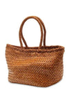 GRACE Grace Brown Woven Small Basket Bag - DRAGON DIFFUSION - BALAAN 3