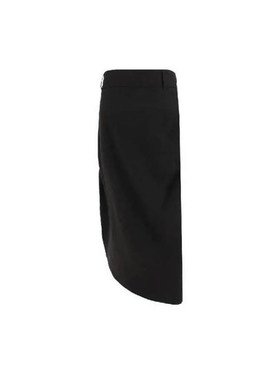 SAUDADE Asymmetric Drape Skirt 24E241SK0471020 990 - JACQUEMUS - BALAAN 2