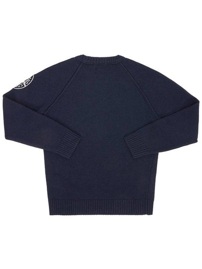 Kids Logo 7716507A1 V0020 10A12A Wool Knit Adults can wear - STONE ISLAND - BALAAN 2