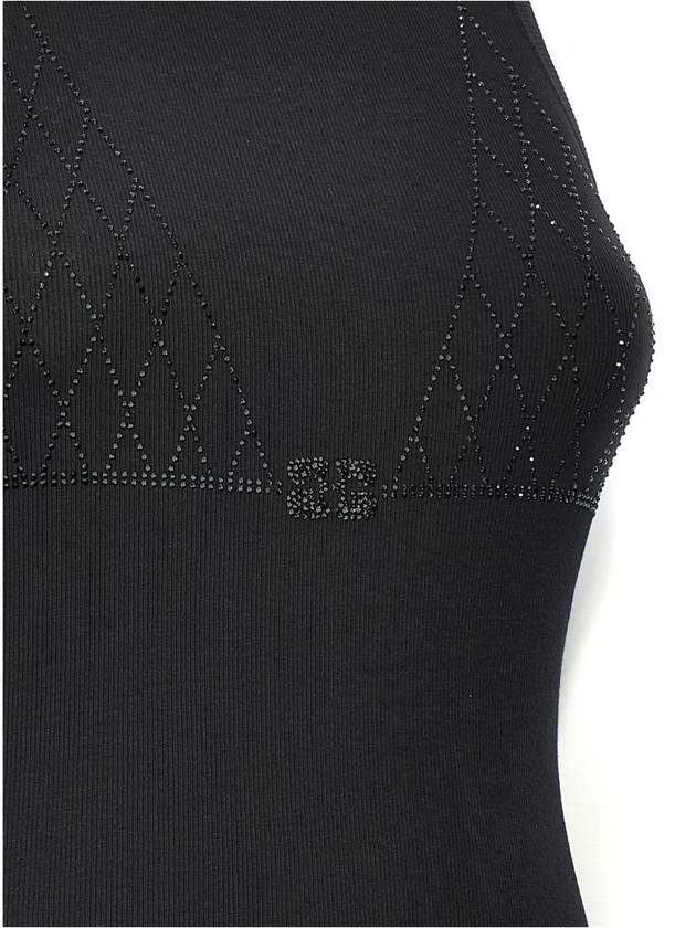 Ganni Rhinestone Tank Top - GANNI - BALAAN 4