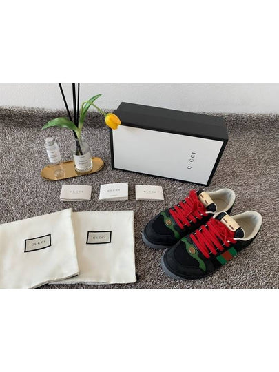 Screener suede sneakers 9 - GUCCI - BALAAN 2