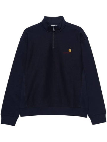 Carhartt WIP Half Zipper American Script Sweatshirt I027014 - CARHARTT WIP - BALAAN 1