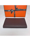 Men's leather long wallet HO84356CKAB - HERMES - BALAAN 1