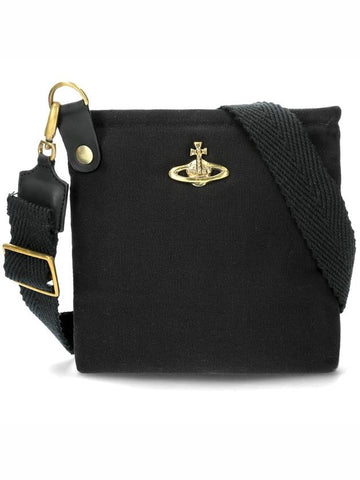 Jones Square Cross Bag Black - VIVIENNE WESTWOOD - BALAAN 1