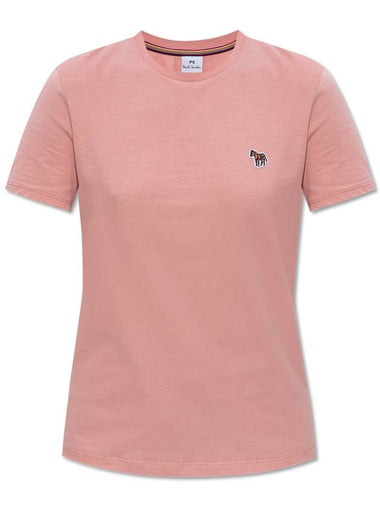 PS Paul Smith T-shirt With Logo, Women's, Pink - PAUL SMITH - BALAAN 1