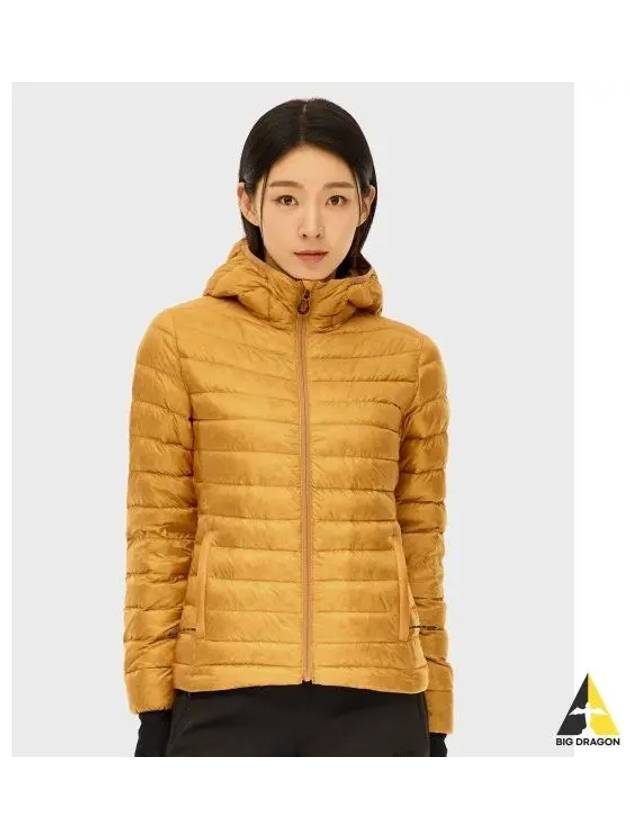 MERRELL WOMEN Toray Kudos lightweight goose down jacket DARK MUSTARD - MERRYMOTIVE - BALAAN 1