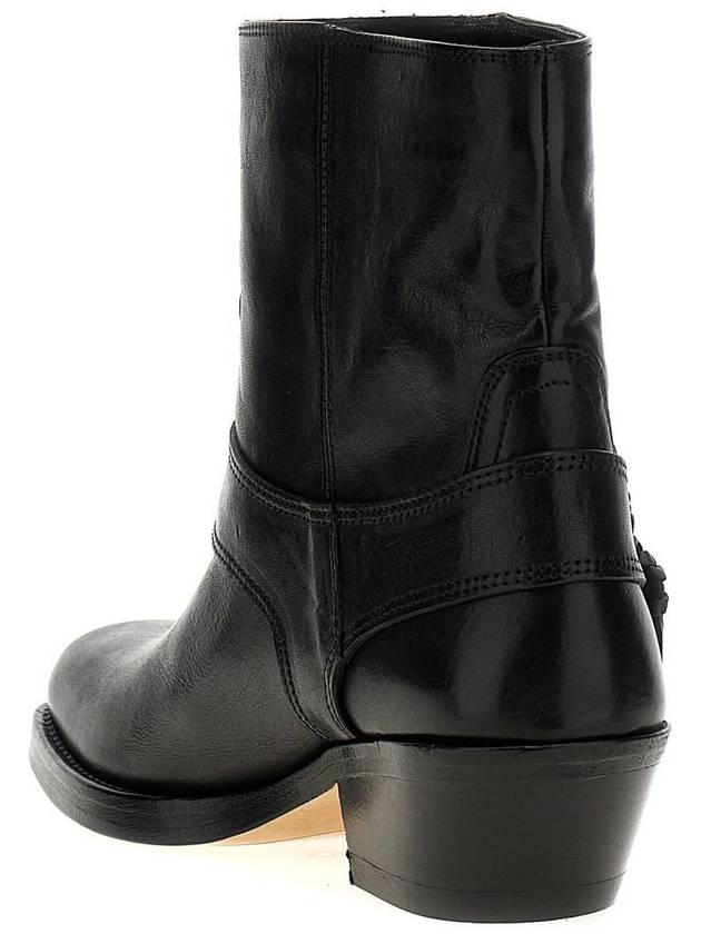 Isabel Marant 'Akson Gaucho' Ankle Boots - ISABEL MARANT - BALAAN 3