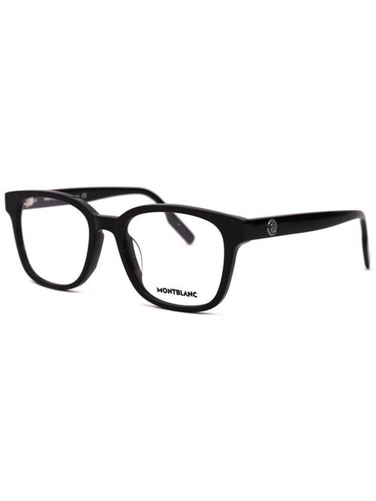 Eyewear Square Acetate Eyeglasses Black - MONTBLANC - BALAAN 2