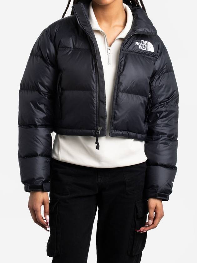 Women's Nuptse Short Padded Black - THE NORTH FACE - BALAAN 3