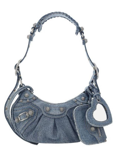 Le Cagole XS Shoulder Bag Denim Blue - BALENCIAGA - BALAAN 2