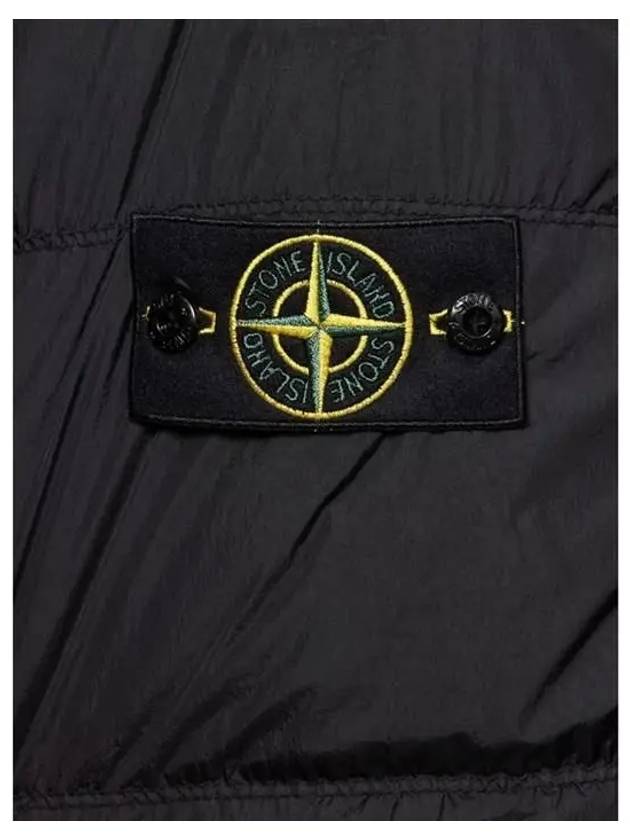 Crinkle Reps Re-Nylon Down Padding Black - STONE ISLAND - BALAAN 4