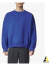 City Print Crew Neck Cotton Jersey Sweatshirt Blue - GUCCI - BALAAN 2