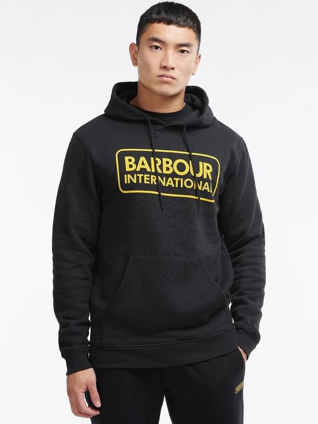 International Pop Over Hoodie Black - BARBOUR - BALAAN 5