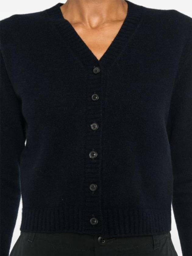 4 Stitch Lambswool Cardigan Navy - MAISON MARGIELA - BALAAN 6