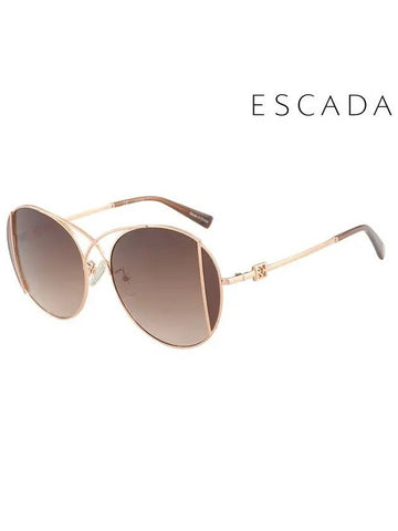 Sunglasses SES C13F 367M Round Metal Women s - ESCADA - BALAAN 1