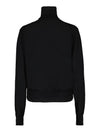 Small Heart Logo Turtleneck Black - AMI - BALAAN 3